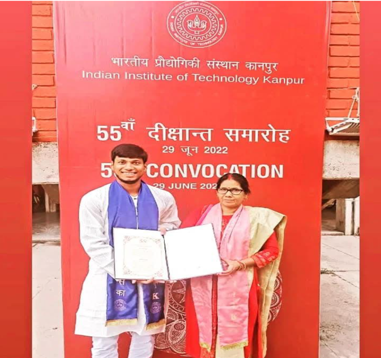 Abhishek Anand during campus life